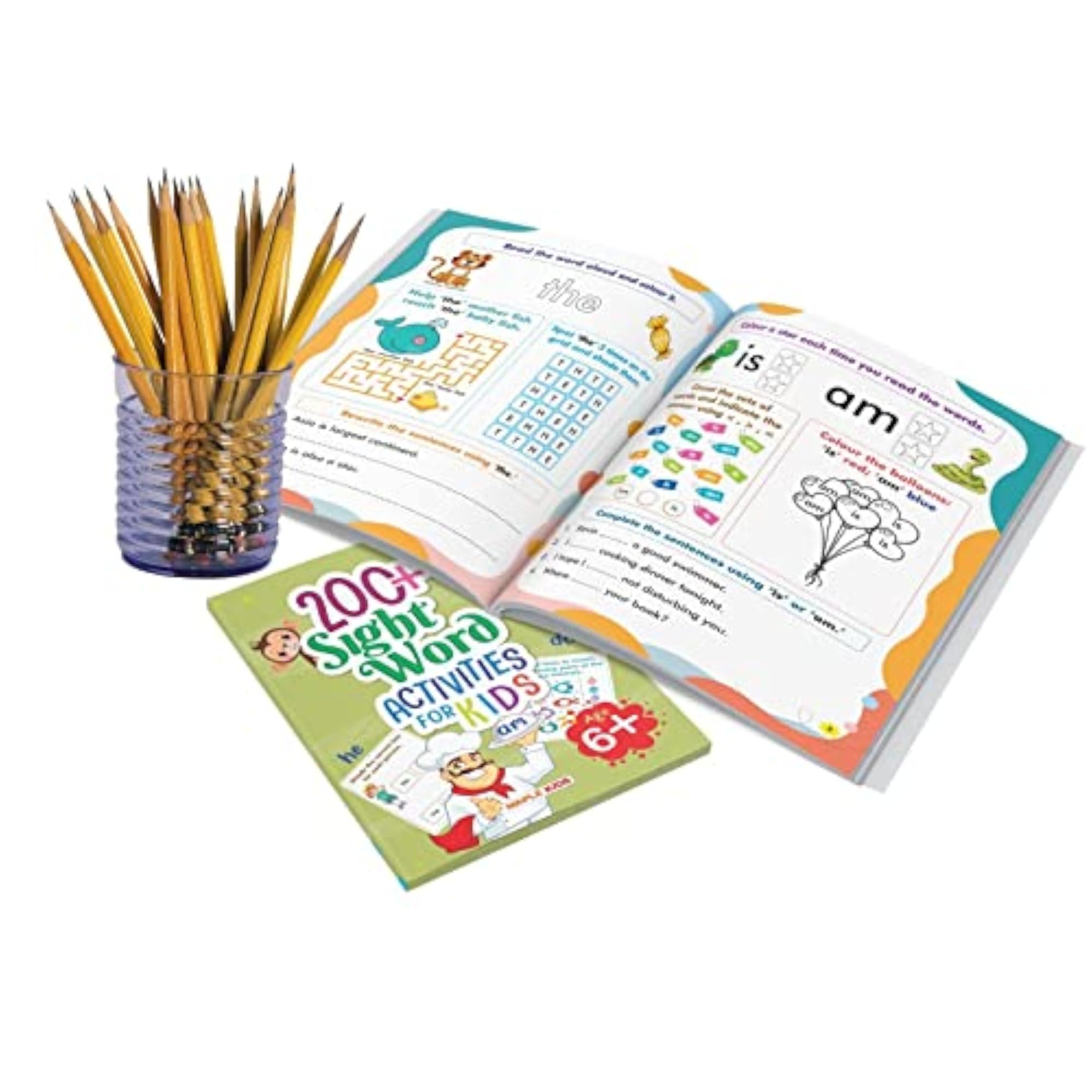 Sight Word Activities 200+ Early Learning Activity Book
